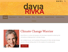 Tablet Screenshot of daviarivka.com